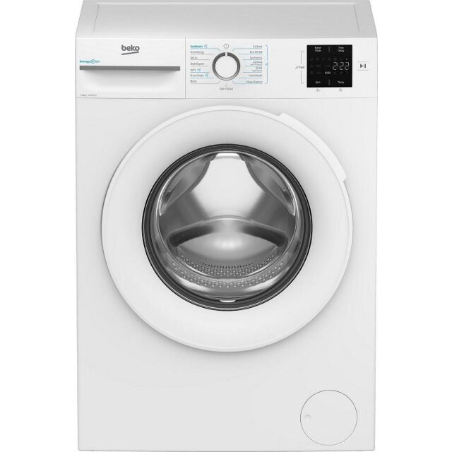 Beko BMN3WT3841W Washing Machine 8Kg Load