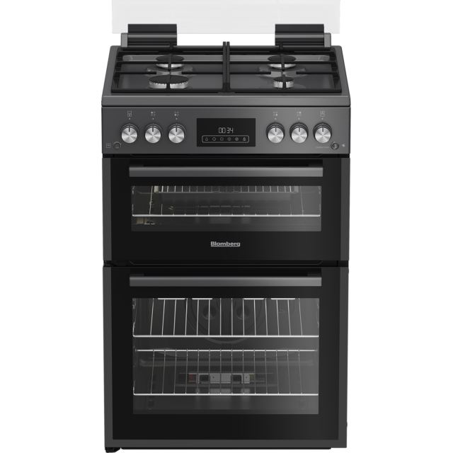 Blomberg GGRN655N Cooker 60Cm Wide Gas Double Oven