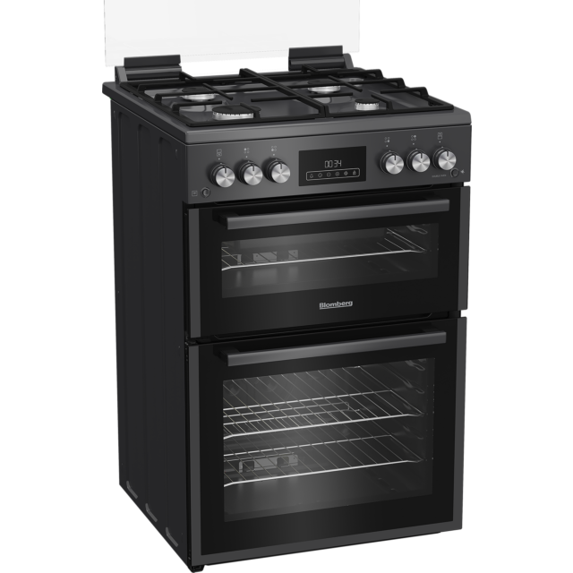 Blomberg GGRN655N Cooker 60Cm Wide Gas Double Oven