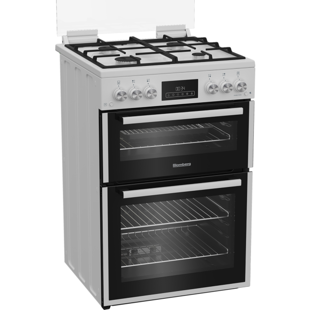 Blomberg GGRN655W Cooker Gas Double Oven