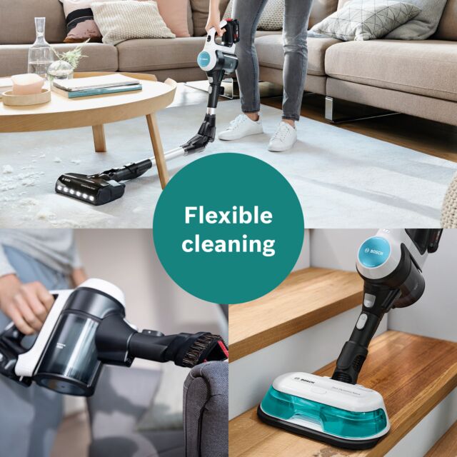 Bosch BCS71HYGGB 2-1 Vac & Mop