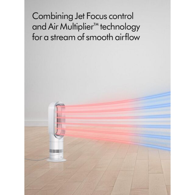 Dyson AM09 WHITE Hot And Cool Fan