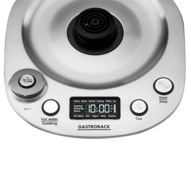 GASTOBACK 62438 3 In 1 Automatic Tea + Water Kettle + Precision Cooker