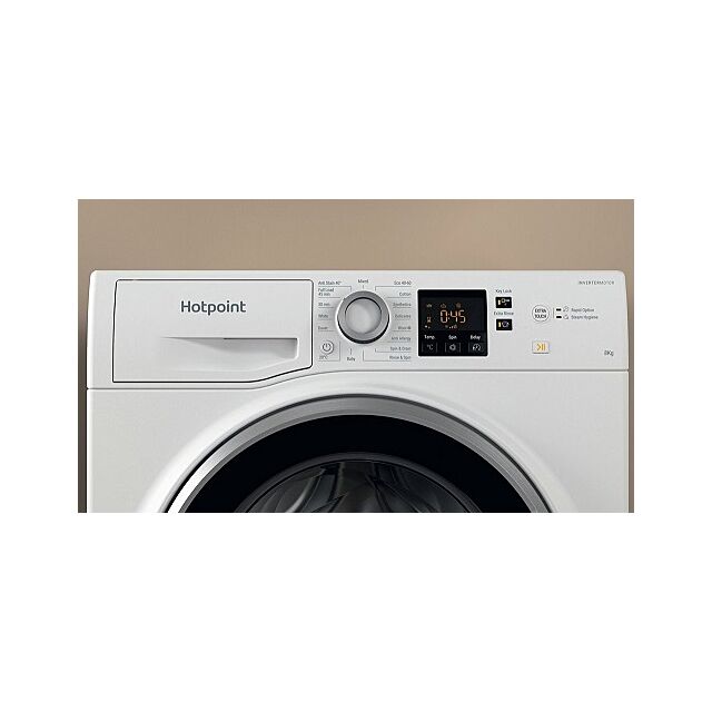 Hotpoint NSWE846WSUK Washing Machine 1400, 8Kg
