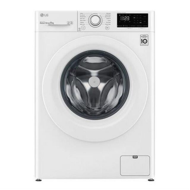 LG F4V309WNW Washing Machine 9Kg, 1400 Spin