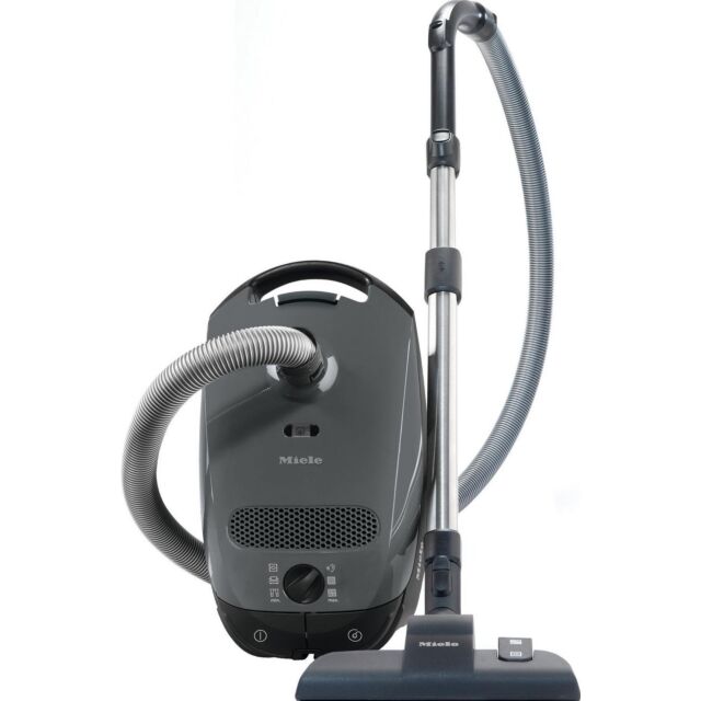 Miele C1POWERLINE Bagged Vacuum Cleaner-Graphite