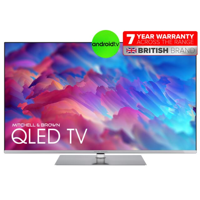 Mitchell And Brown JB-50QLED1811 50″ Qled 4K Ultra HD Android Smart TV