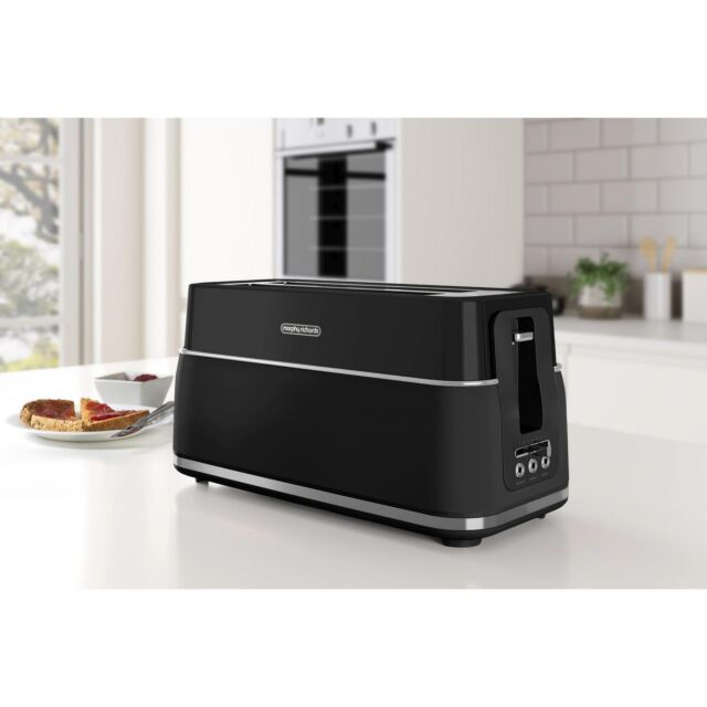Morphy Richards 245744 Signature 4 Slice Toaster - Black