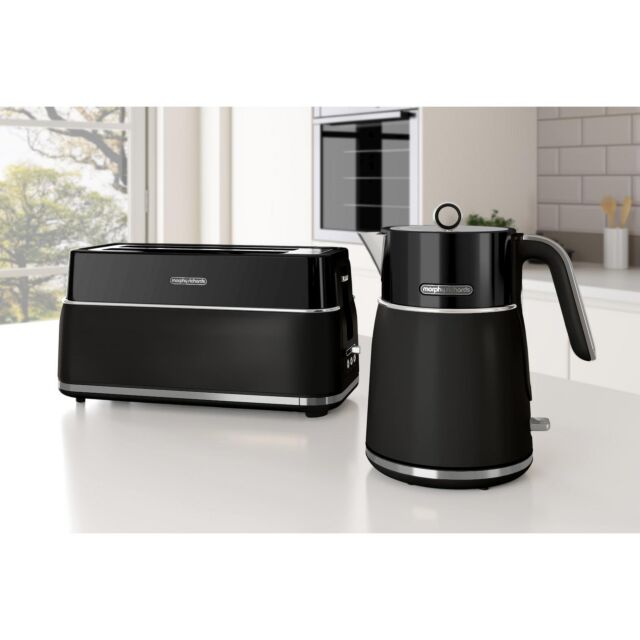 Morphy Richards 245744 Signature 4 Slice Toaster - Black
