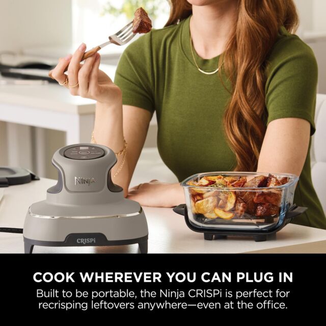 Ninja FN101UKST Crispi 4-In-1 Portable Air Fryer