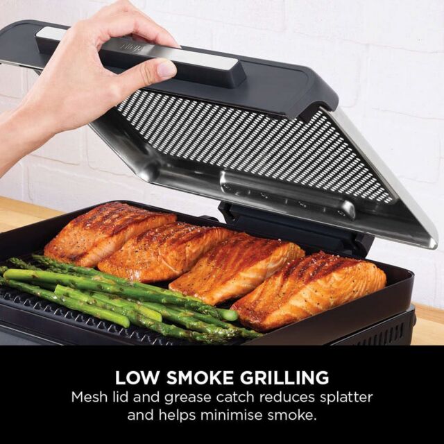 Ninja GR101UK Sizzle Grill & Flat Plate