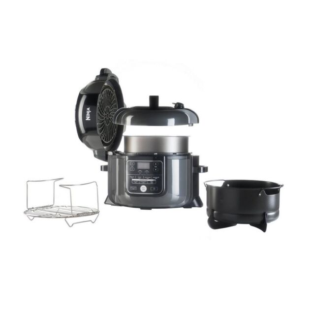 Ninja OP300UK 6L 7-In-1 Multi Pressure Cooker And Air Fryer - Black