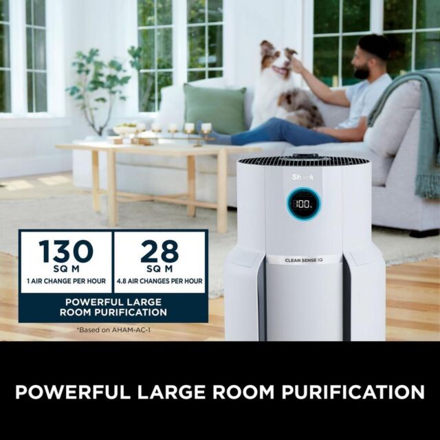 Shark HP300UK Neverchange5 Air Purifier Max - White