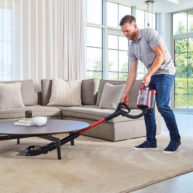 Shark ICZ300UK Anti Hair Wrap Cordless Upright Vacuum Cleaner-60Min Run Time