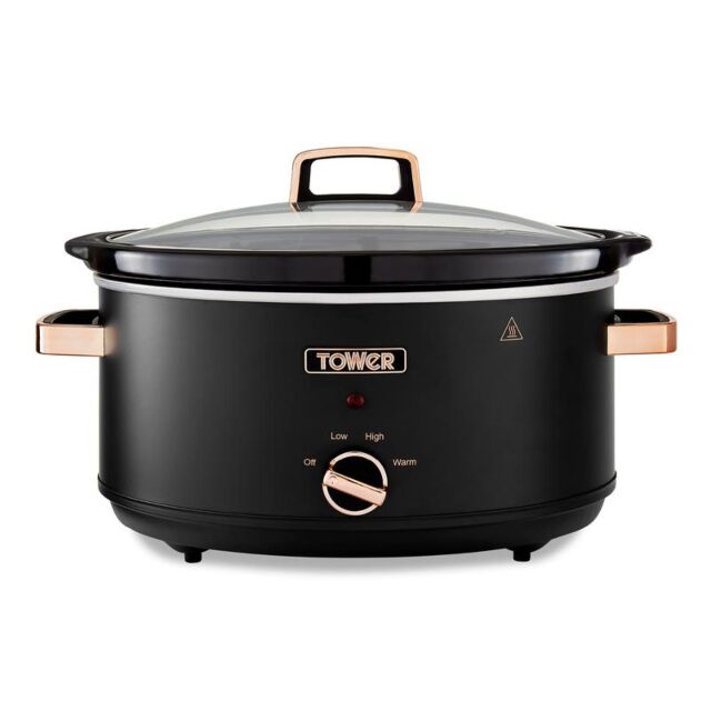 Tower T16043BLK 6.5Ltr Slow Cooker