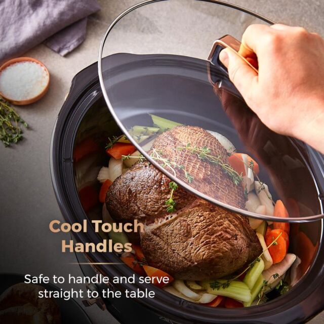 Tower T16043BLK 6.5Ltr Slow Cooker