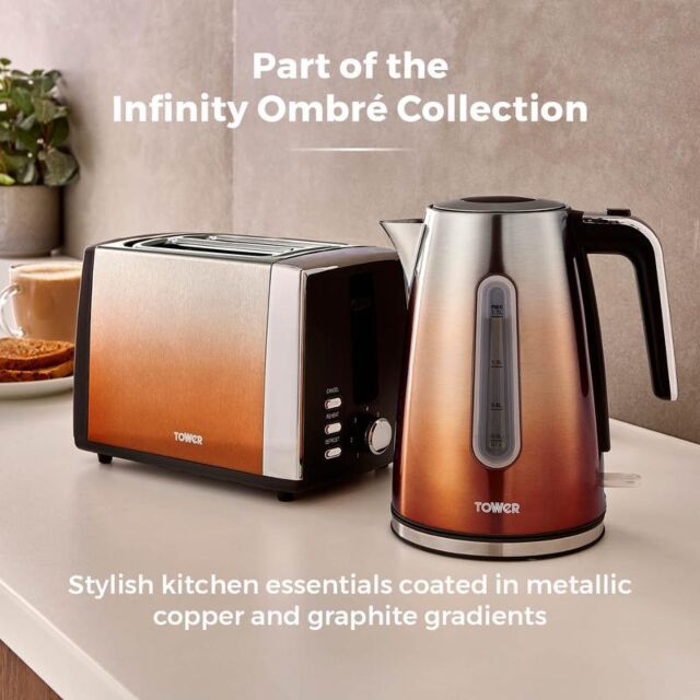 Tower T20038COP 2 Slice Toaster