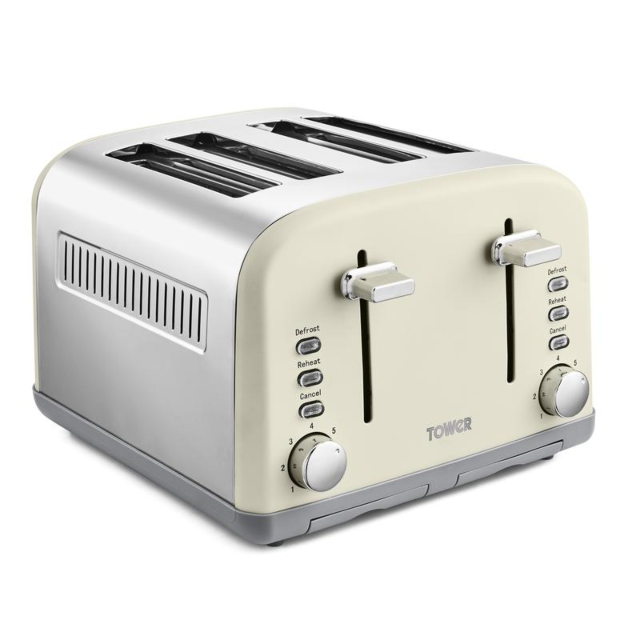 Tower T20042PEB 4 Slice Toaster