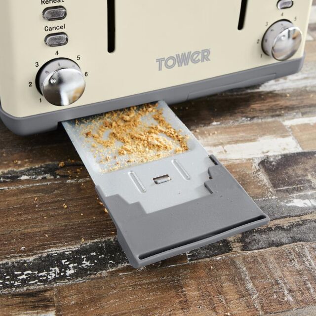 Tower T20042PEB 4 Slice Toaster
