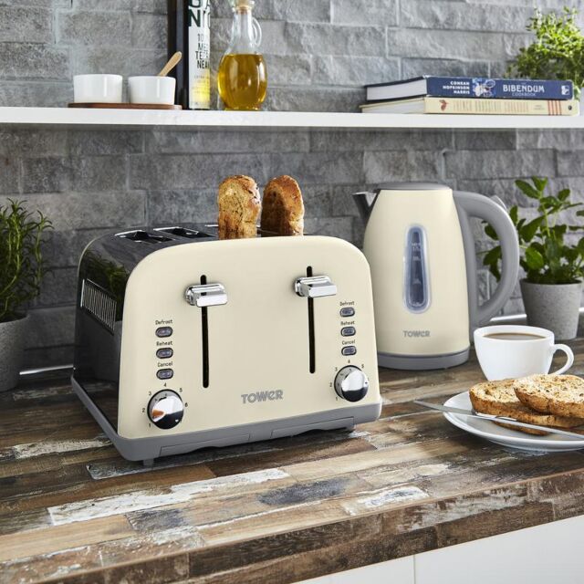 Tower T20042PEB 4 Slice Toaster