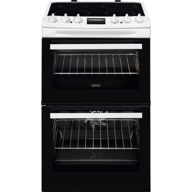 Zanussi ZCV46250WA Freestanding Electric Cooker