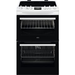 AEG CCX1530ACW Cooker Electric Double Oven 55Cm