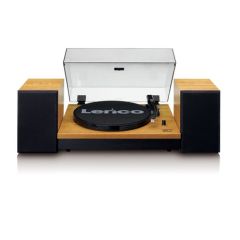 lenco A003106 Ls-300 Turntable & Hi Fi Speakers - Wood
